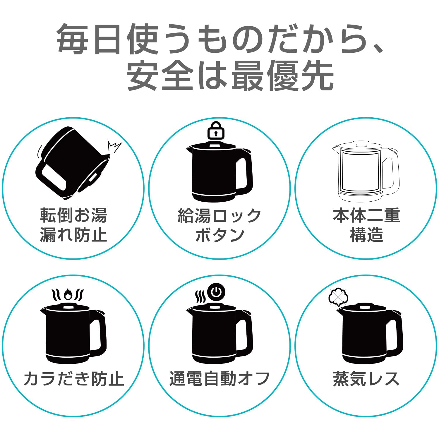 Amazon | タイガー魔法瓶(TIGER) 電気ケトル 湯沸かし 1.0L 転倒お湯